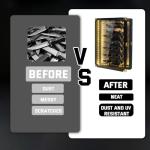 Wooden Knife Display Case, Pocket Knife Display Box with Lockable Clear Acrylic Door,Pocket Knife Display Cases for Storage, Collection, Holds up to 7 Knifes