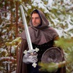 Crusader Knight Plastic Sword for Costume Play