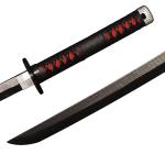 SV Handmade Anime Sword Cosplay Kamado Tanjirou Sword Katana 41 inches，Collectible Gifts