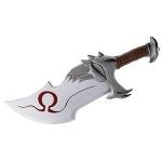 God of War Swords Kratos Blades of Chaos High Density Foam 1:1 Scale Props Silver