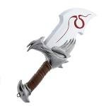 God of War Swords Kratos Blades of Chaos High Density Foam 1:1 Scale Props Silver