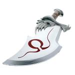 God of War Swords Kratos Blades of Chaos High Density Foam 1:1 Scale Props Silver