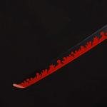 Sword Valley Rengoku Kyoujurou Sword - Slayers Katana｜40.9" Length｜Anime Original Texture Carbon Steel Blade Carving Symbol｜Non-Slip Grip｜for Cosplay & Display