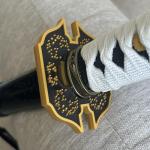 40" Anime Vergil Sword Yamato Sword in Plastic with Display Stand and Belt,for Cosplay,Collectible Display