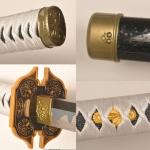 40" Anime Vergil Sword Yamato Sword in Plastic with Display Stand and Belt,for Cosplay,Collectible Display