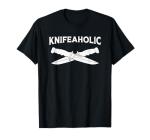 Knife Collecting Art For Men Women Pocket Knives Blacksmith T-Shirt