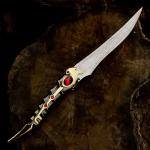 HandMade Medieval Movie Replica Catpaw Dagger Aryya Stark Knife with Table Stand