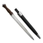 Windlass Hand Forged Medieval Primitive Scottish Dirk Knife Dagger with Star Shape Emblem Pommel and Sheath