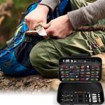 Display Case for 66+ Pocket Knives. Folding Knife Holder, Butterfly Knives Storage Organizer, Knives Roll Collection Pouch Carrier Bag for Survival Tactical Outdoor for EDC Mini Knife (Box Only)