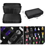 Display Case for 66+ Pocket Knives. Folding Knife Holder, Butterfly Knives Storage Organizer, Knives Roll Collection Pouch Carrier Bag for Survival Tactical Outdoor for EDC Mini Knife (Box Only)