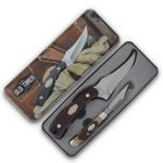 Schrade Sharp Finger 152OT & Pal Folder Knife Gift Set – Premium Collector's Tin, Includes Sheath, Ideal for Hunters, Outdoor Enthusiasts & Knife Collectors