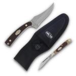 Schrade Sharp Finger 152OT & Pal Folder Knife Gift Set – Premium Collector's Tin, Includes Sheath, Ideal for Hunters, Outdoor Enthusiasts & Knife Collectors