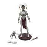 Boss Fight Studio Court of The Dead Gethsemoni - Queen of The Dead Action Figure – Highly Articulate Collectible Figurine with Accessories - Extra Hands, Clothing, Jewelry, Knife, and Sidekick – 4”