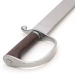 Windlass Historical Tactical Hunting Military D-Guard Hand Forged Steel Bowie Knife with Leather Scabbard