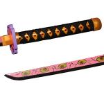 SV Anime Sword Cosplay Kokushibo Sword Katana 41 Inch，Collectible Gifts
