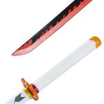 Rengoku Sword. Demon Slayer Sword -41 inchfor Role-Playing and Collection.Anime Original Texture