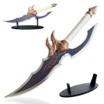 23.6" Anime Sword Kasaka's Knight Killer Sword Cosplay Props Metal with Display Stand
