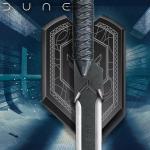 United Cutlery Long Blade of Duncan Idaho Replica | Officially Licensed Dune Movie Collectible | Stainless Steel Blade | Wall Display Plaque and Certificate of Authenticity | Overall Length 32.125"