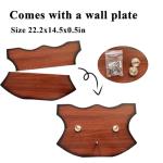 Anime 2pc Set Sword Kasaka's Knight Killer 2 Sword Cosplay Props All Metal with Hanging Board