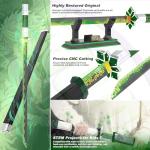 Jorumo Swords Building Sets for Adults and Kids, 39in Shinazugawa Sanemi Sword Building Block with Scabbard and Stand, Anime Building Toy Katana Gift, 788 Pcs