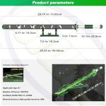 Jorumo Swords Building Sets for Adults and Kids, 39in Shinazugawa Sanemi Sword Building Block with Scabbard and Stand, Anime Building Toy Katana Gift, 788 Pcs