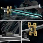 HIGH GODO Anime Sword Building Set, 40in Tokitou Muichirou Sword Set with Scabbard and Stand, Cosplay Anime Katana Sword Building Blocks, Collectible Gifts for Kids and Adults 8+ (771 PCS)