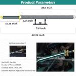 HIGH GODO Anime Sword Building Set, 40in Tokitou Muichirou Sword Set with Scabbard and Stand, Cosplay Anime Katana Sword Building Blocks, Collectible Gifts for Kids and Adults 8+ (771 PCS)