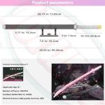 Jorumo Swords Building Sets for Girl 8-14, 39in Tsuyuri Kanao Sword Building Block with Scabbard and Stand, Anime Sword Building Toy Gift Katana, 788 Pcs