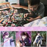 Jorumo Swords Building Sets for Girl 8-14, 39in Tsuyuri Kanao Sword Building Block with Scabbard and Stand, Anime Sword Building Toy Gift Katana, 788 Pcs