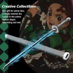 HIGH GODO Demon Anime Sword, 39.3in Tanjirou Sword Building Set with Scabbard and Stand, Cosplay Anime Katana Sword Building Blocks, Collectible for Kids and Adults 8+ (759 Pieces)