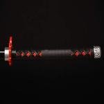 SV Handmade Anime Sword Cosplay Kamado Tanjirou Sword Katana-God of Fire, Divine Joy 41 inches，Collectible Gifts