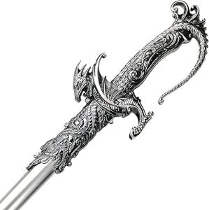 Saint George Dragon Saber Fantasy Medieval Knight Sword
