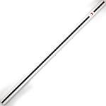 Armory Replicas™ Sasuke Kusanagi Sword Replica - 40-Inch Stainless Steel Blade with White and Black Scabbard - Perfect for Naruto Anime Collectors