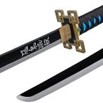 Zisu Cosplay Prop, About 41 inches, Hashira Pillars & Protagonist Prop, Anime Original Texture (Gray-Muichirou)