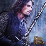 United Cutlery Lord of The Rings Sword of Strider | Officially Licensed Replica & Collectible | 47" Overall Length | 36" Stainless Steel Blade