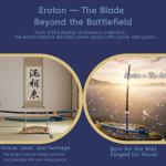 eroton Katana Sword -1045/1060/1095 high Carbon Cold Steel Full Tang Steel Japanese Samurai Sword, Unique Gift for Martial Arts and Sword Collectors
