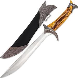 Armory Replicas™ Natures Gift Movie Inspired Replica Medieval Arming Dagger - Reenactment Cosplay Costume Knife w, Hard Scabbard