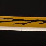 Sword fort Handmade Katana Anime Cosplay Sword, Carbon Steel Demon Sword Real Metal-Kaigaku