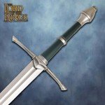 United Cutlery Lord of The Rings Sword of Strider | Officially Licensed Replica & Collectible | 47" Overall Length | 36" Stainless Steel Blade