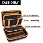 ANKHOH Knife Display Case for Butterfly Knives, 24+ Folding Knife Collection Storage Organizer Holder, Small Knives Protector Box for Tactical/Hunting/Edc/Survival (Brown)