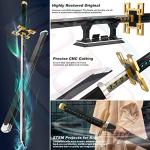 Jorumo Swords Building Sets for Adults and Kids, 40in Tokitou Muichirou Sword Building with Scabbard and Stand, Anime Sword Building Toy Katana Gift, 771 Pcs