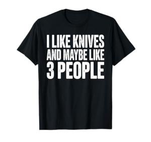 Best Knife Design for Men Women EDC Pocket Knife Collector T-Shirt
