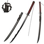 COSWOR 40.9" Kurosaki's Tensa Zangetsu Version 2 Samurai Sword Anime Katana for Cosplay, Collection