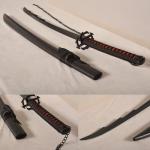 COSWOR 40.9" Kurosaki's Tensa Zangetsu Version 2 Samurai Sword Anime Katana for Cosplay, Collection