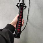 COSWOR 40.9" Kurosaki's Tensa Zangetsu Version 2 Samurai Sword Anime Katana for Cosplay, Collection