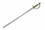 SZCO 40" 1840 NCO Sword Replica – Decorative Collectible Ceremonial Sword with Brass Guard, Pommel, Gold Handle & Scabbard – Civil War Reenactment Officer Saber for Adults