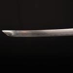 Balck Katana 3pc Set Samurai Sword with Display Stand, 1045 Medium Carbon Steel