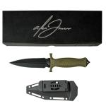Alex Jones Limited Edition Viking Knives Signature Battle Dagger – Collectible Double-Edged Knife with Black Coated Blade & 1776 Etching – Premium Collector’s Gift with Signature Engraving