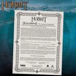 Gandalf's Glamdring Sword | The Hobbit Trilogy Replica | Stainless Steel Blade | Wooden Display Plaque | Certificate of Authenticity | 47 5/8" Overall
