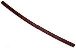 Handmade Japanese Shirasaya Samurai Katana Sharp Sword High Carbon Steel Blade (High Carbon Steel, Red)